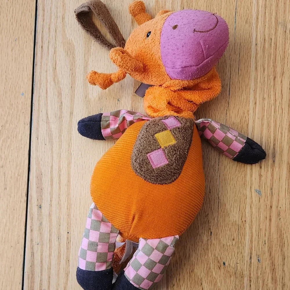 Parents Giraffe Baby Rattle Toy